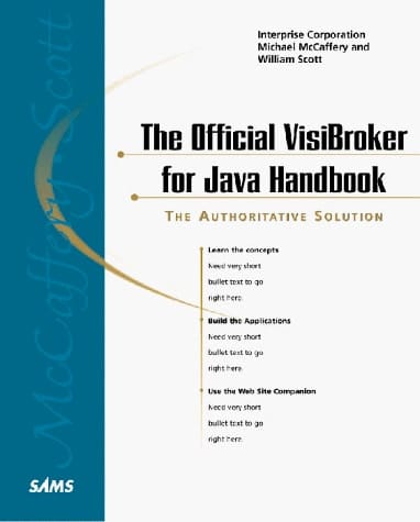 The Official VisiBroker for Java Handbook