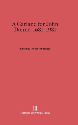 Garland for John Donne, 1631-1931