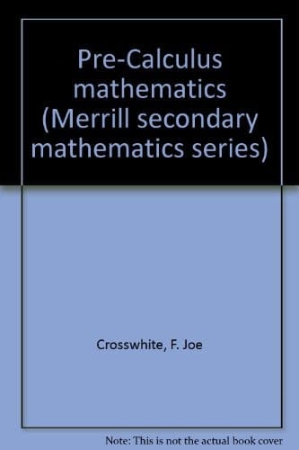 Pre-calculus Mathematics