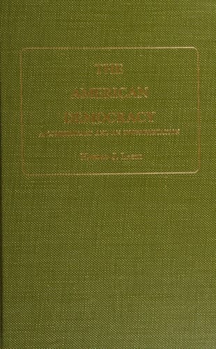 American Democracy: A Commentary and an Interpretation : 1948