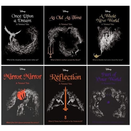 Disney Twisted Tales Collection 6 Books Collection Set