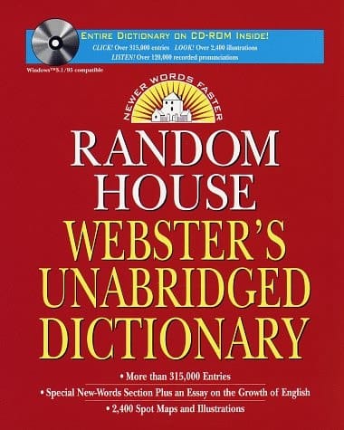Random House Webster's Unabridged Dictionary