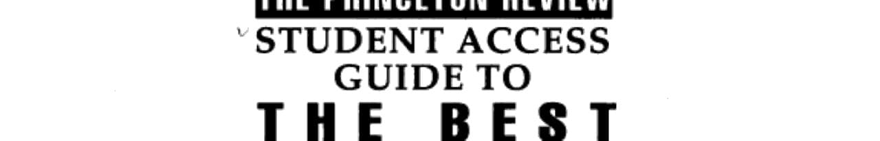 Student Access Guide to the Best Law Schools
