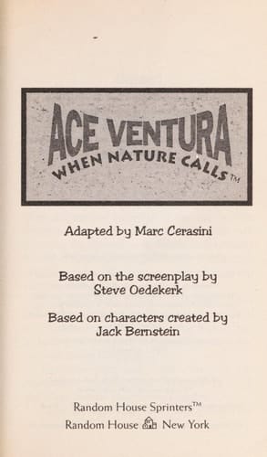 Ace Ventura 2 When Nature Calls