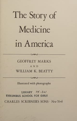 The Story of Medicine in America