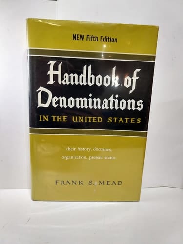 Handbook of denominations in the United States