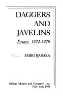 Daggers and Javelins: Essays, 1974-1979