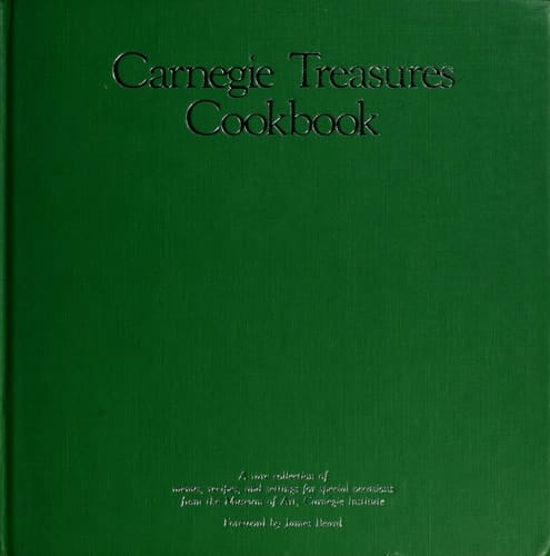 Carnegie Treasures Cookbook