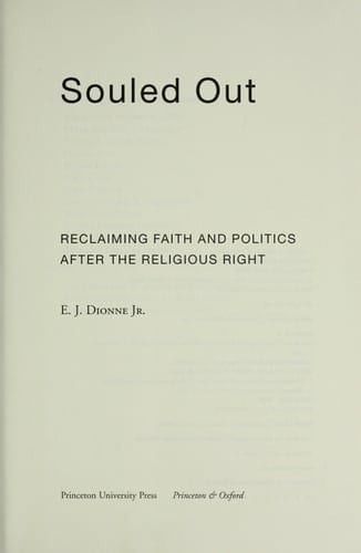 Souled out: reclaiming faith and politics after the religious right