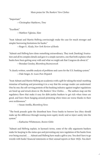 The Bankers’ New Clothes What’s Wrong with Banking and What to Do about It - New and Expanded Edition