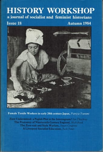History Workshop A Journal of Socialist and Feminist Historians