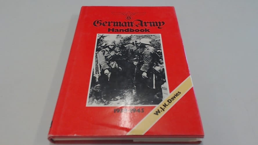 German Army Handbook, 1939-1945