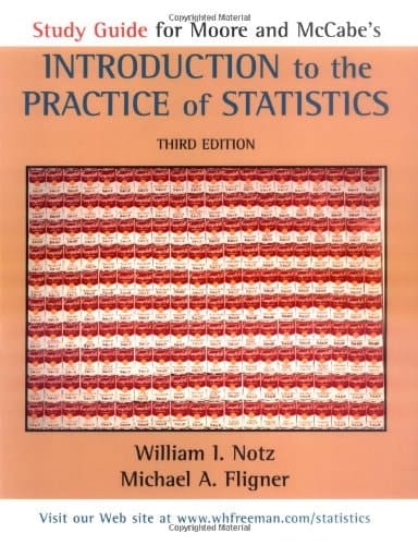 Study Guide for Moore and McCabe's Introduction to the Practice of Statistics, Third Edition