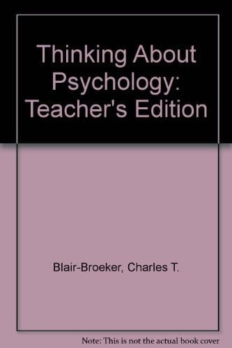Thinking about Psychology The Science of Mind and Behavior