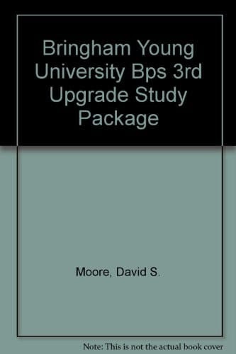 Bringham Young University Bps 3e Upgrade Study Package
