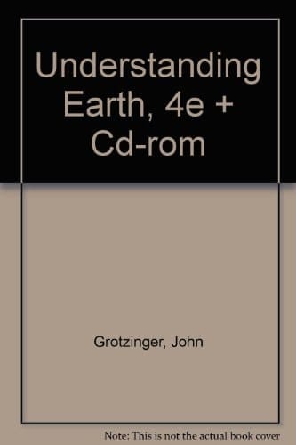 Understanding Earth, 4e + Cd-rom