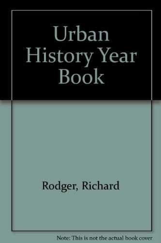 Urban History Yearbook, 1989