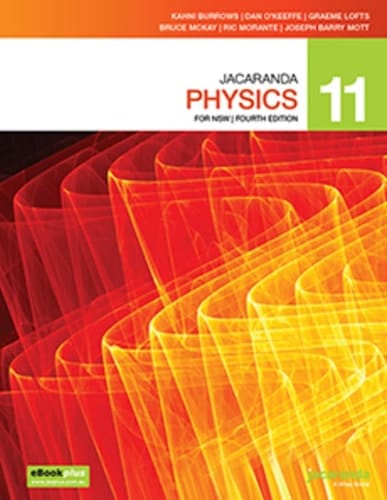 Jacaranda Physics 11 for NSW, 4e EBookPLUS and Print