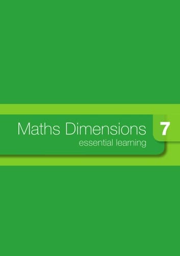 Maths Dimensions 9 Essential Learning