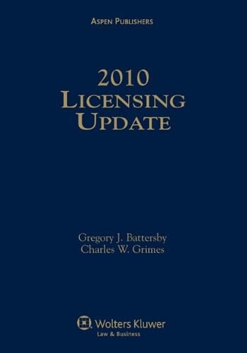 Licensing Update 2010