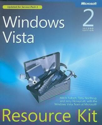 Windows Vista Resource Kit With CDROM