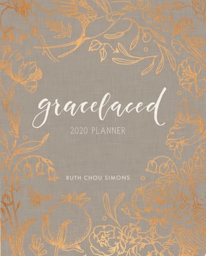 GraceLaced 2020 12-Month Planner