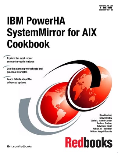 IBM PowerHA SystemMirror for AIX Cookbook