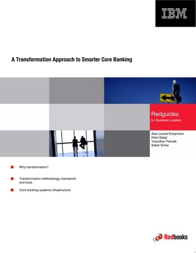 A Transformation Approach to Smarter Core Banking