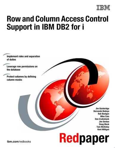 Row and Column Access Support in IBM DB2 for i
