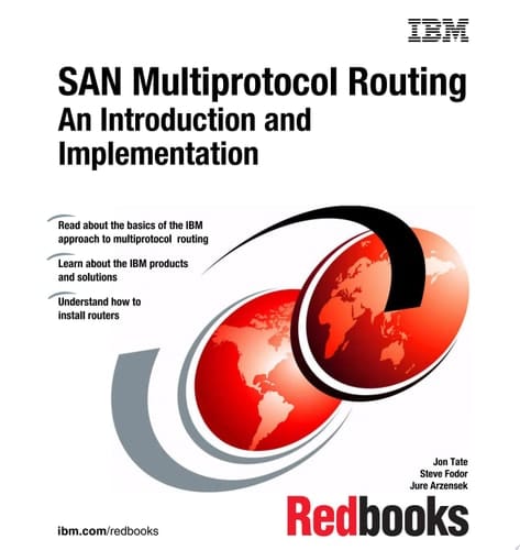 SAN Multiprotocol Routing: An Introduction and Implementation
