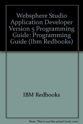 WebSphere Studio Application Developer, Version 5 Programming Guide