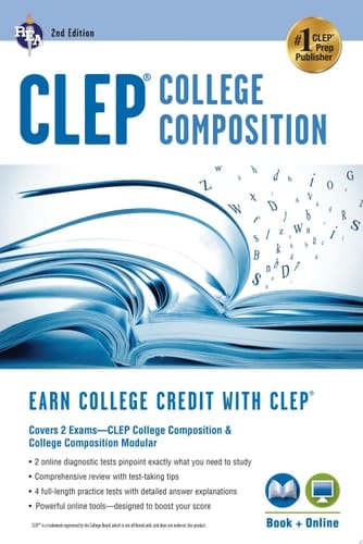 CLEP® College Composition 2nd Ed., Book + Online