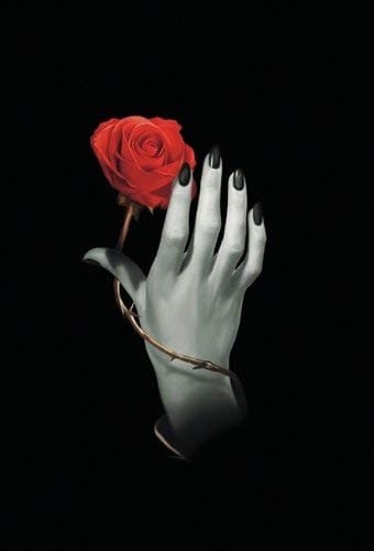 Rose Hand Journal