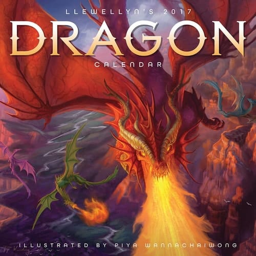 Llewellyn's 2017 Dragon Calendar