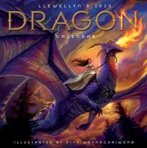 Llewellyn's 2020 Dragon Calendar
