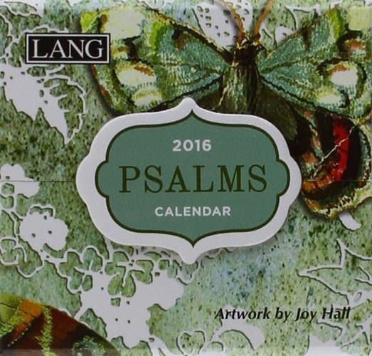 Psalms 2016 Calendar