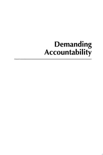 Demanding Accountability