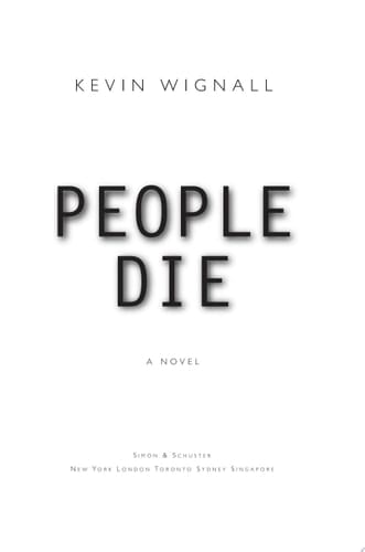 People Die A Novel