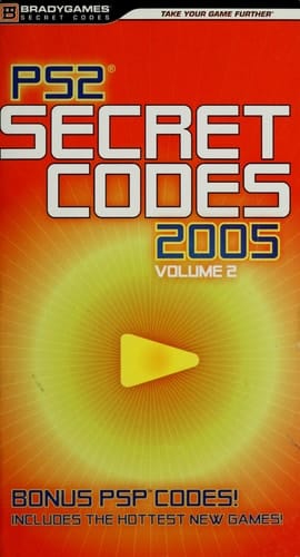 PS2 Secret Codes 2005
