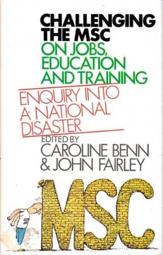 Challenging the MSC on Jobs, Training and Education