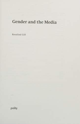 Gender and the Media