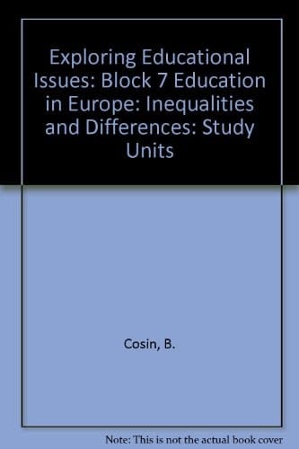Education in Europe: Inequalities and differences