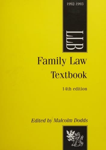 Family Law Textbook