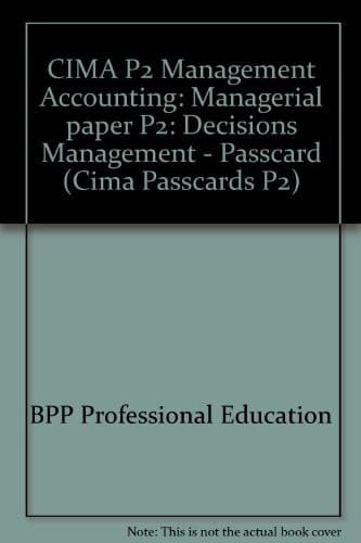 CIMA, for Exams in 2006: Passcards