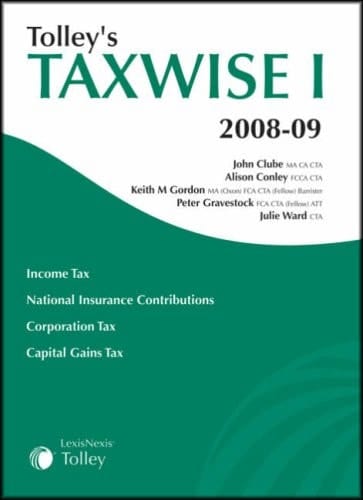 Tolley's Taxwise I 2008-09
