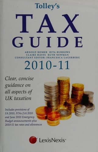 Tolley's Tax Guide 2010-11 (Hardcopy and EBook Set)