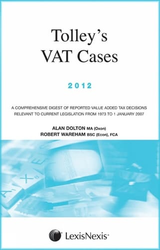 Tolley's VAT Cases 2012