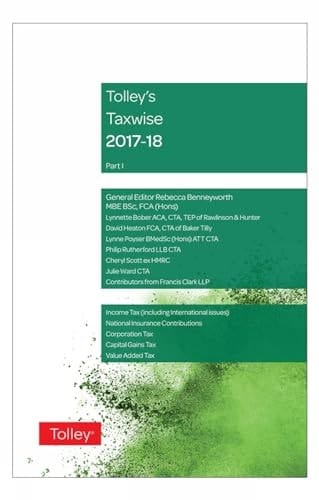 Tolley's Taxwise I 2017-18
