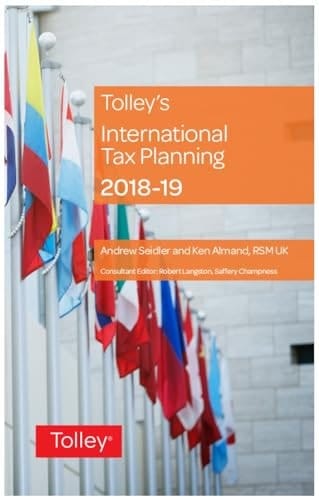 Tolley's International Tax Planning 2018-19