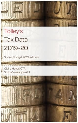 Tolley's Tax Data 2019-20